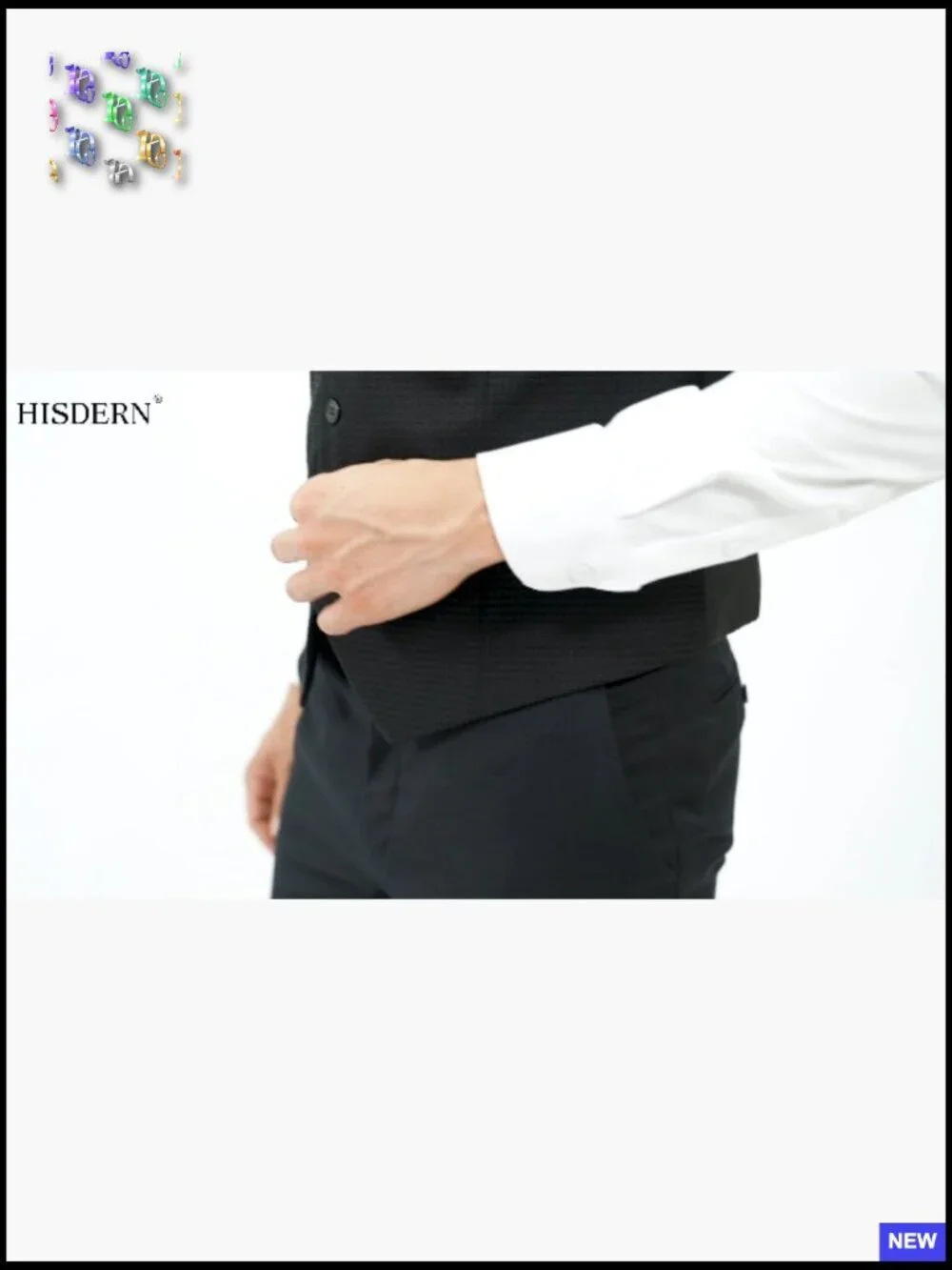 Slim Fit Leather Vest Classic Business Formal Wedding Prom Tuxedo Wear